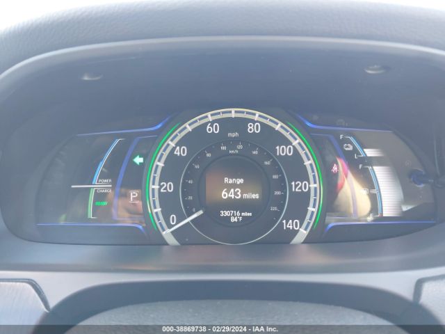 1HGCR6F58EA004700 Honda Accord Hybrid Ex-l