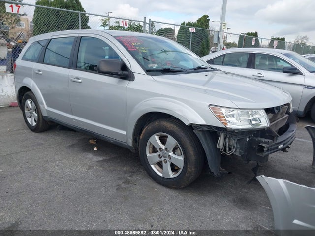 2013 DODGE JOURNEY AMERICAN VALUE PKG VIN: 3C4PDCAB0DT610834