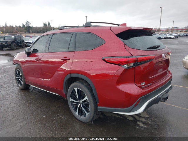 Toyota Highlander Xse 2022 5TDLZRBH3NS206380 Image 3