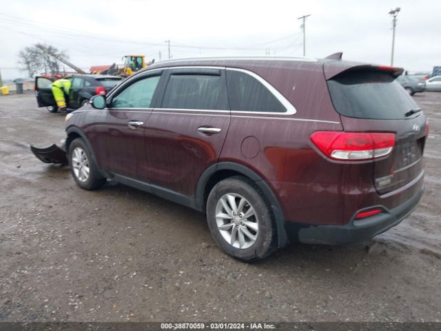 5XYPG4A30HG274251 KIA Sorento 2.4l Lx