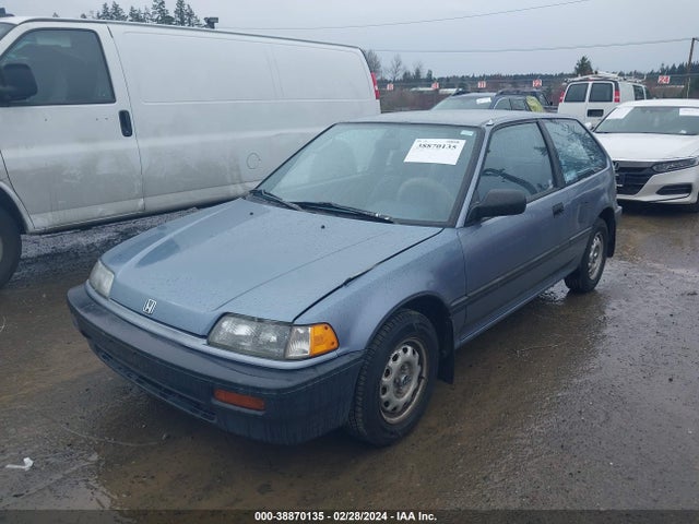 1988 HONDA CIVIC 1.5 DX VIN: JHMED6455JS036659
