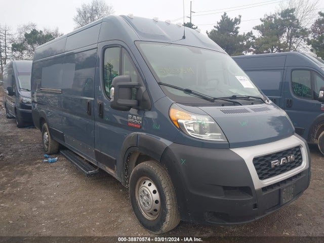 RAM Promaster 3500 Cargo Van High Roof 159 Wb Ext 2019 3C6URVJG3KE551623 головне зображення