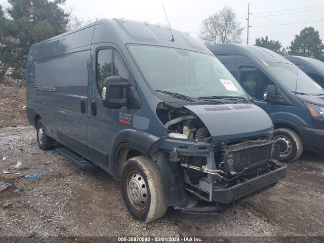 RAM Promaster 3500 Cargo Van High Roof 159 Wb Ext 2020 3C6URVJG6LE112353 головне зображення