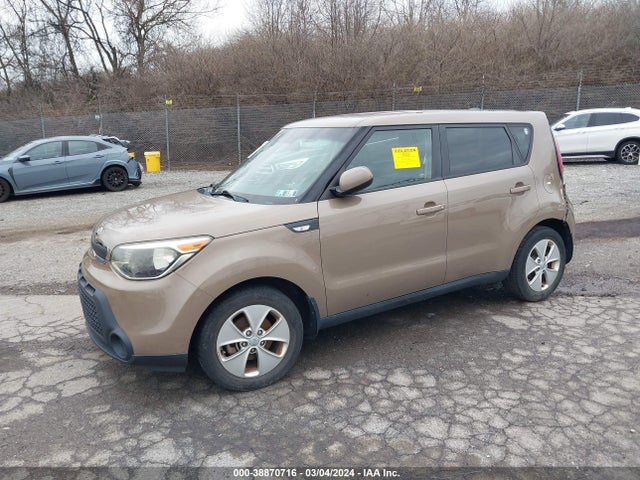 KIA SOUL 2014 KNDJN2A2XE7041722 Image 2