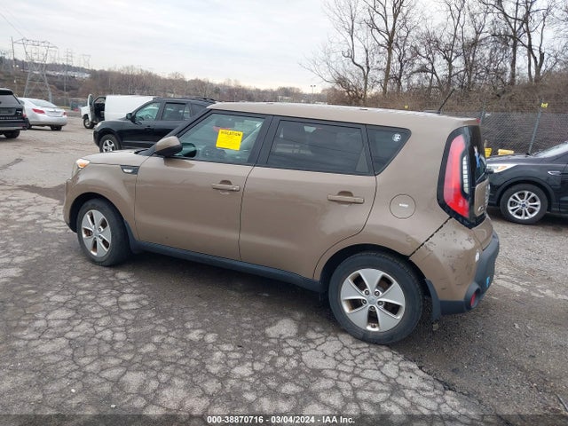 KIA SOUL 2014 KNDJN2A2XE7041722 Image 3