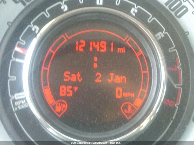 2012 FIAT 500 3C3CFFAR4CT125509 Photo 6