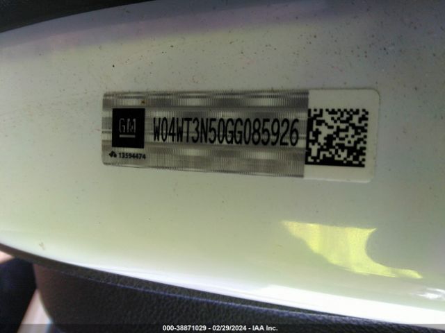 W04WT3N50GG085926 Buick Cascada Premium