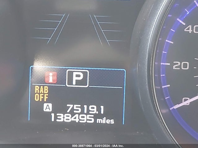 Subaru Outback 2.5i Limited 2018 4S4BSANC1J3238320 Image 15