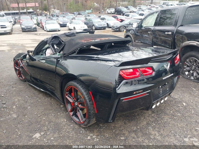 Chevrolet Corvette Stingray Z51 2015 1G1YM3D77F5102903 Image 3