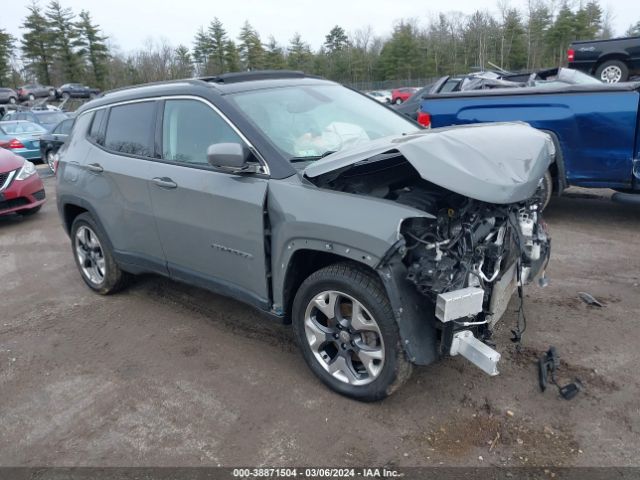 Auction sale of the 2019 Jeep Compass Limited 4x4, vin: 3C4NJDCB4KT741779, lot number: 38871504