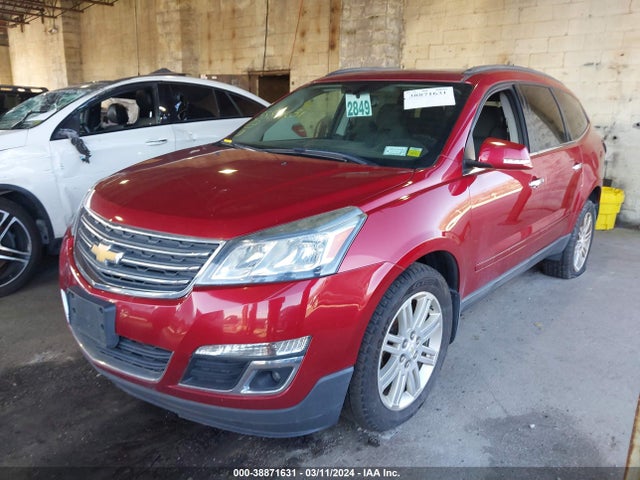 Chevrolet Traverse 1lt 2014 1GNKVGKD3EJ134027 Image 2