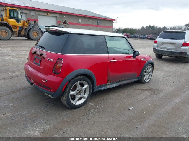 2004 MINI COOPER S WMWRE33484TD90259 Photo 3