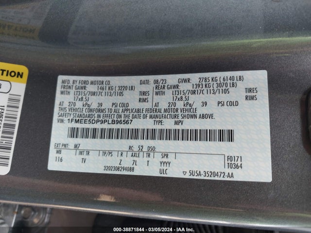 Ford Bronco Wildtrak 2023 1FMEE5DP9PLB96567 Image 9