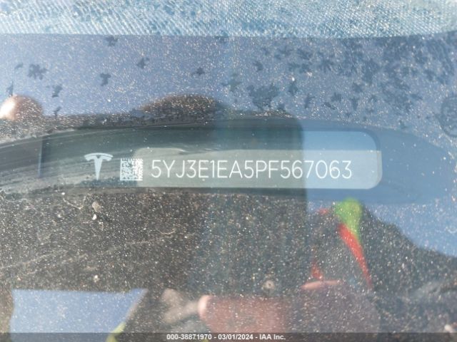 5YJ3E1EA5PF567063 Tesla Model 3 Rear-wheel Drive