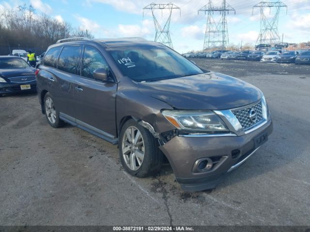 5N1AR2MN0GC604342 Nissan Pathfinder Platinum