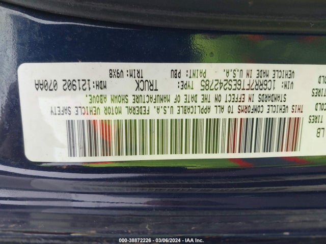 RAM 1500 Express 2014 1C6RR7FT6ES242785 Image 9