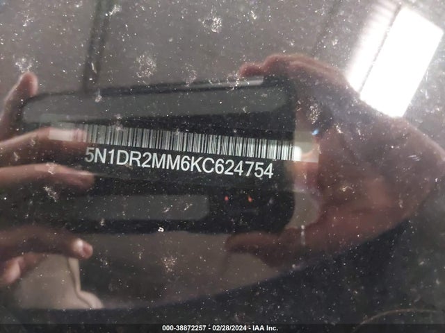 Nissan Pathfinder Sv 2019 5N1DR2MM6KC624754 Image 9