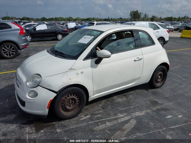 2013 FIAT 500 3C3CFFAR4DT742765 Photo 1