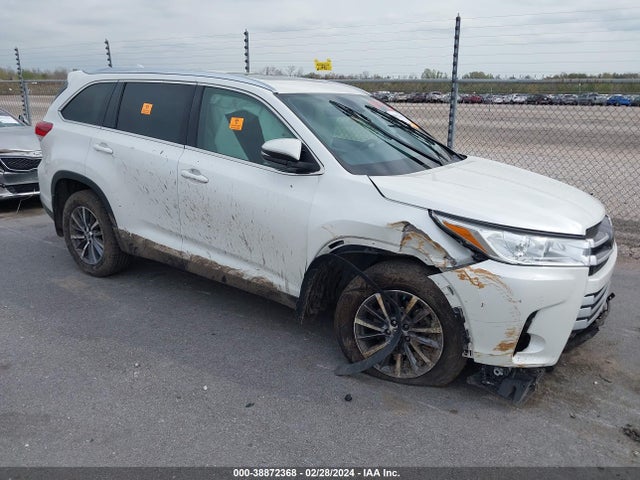 Toyota Highlander Xle 2019 5TDKZRFH1KS551649 Image 12