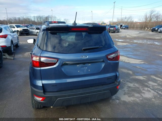 MAJ6S3JL0NC460852 Ford Ecosport Ses