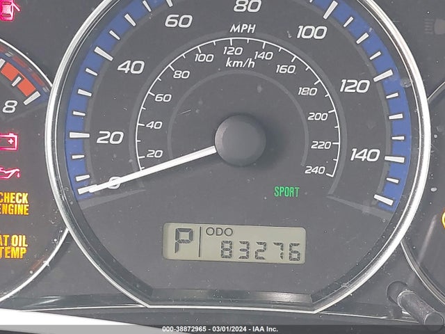 2010 SUBARU FORESTER 2.5X PREMIUM VIN: JF2SH6CC7AH915376