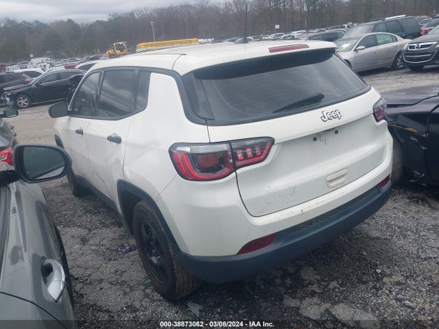 Aukcja sprzedaży 2019 Jeep Compass Sport Fwd, vin: 3C4NJCAB3KT646546, numer aukcji: 38873062
