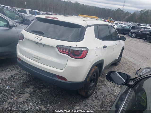 Aukcja sprzedaży 2019 Jeep Compass Sport Fwd, vin: 3C4NJCAB3KT646546, numer aukcji: 38873062