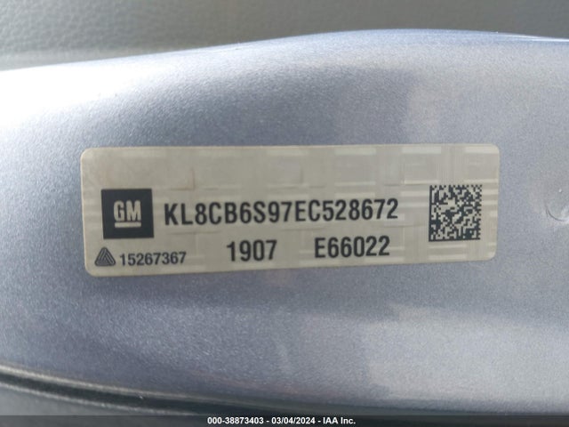 Chevrolet Spark Ls Auto 2014 KL8CB6S97EC528672 Image 9