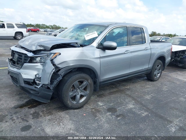 Honda Ridgeline Awd Rtl 2021 5FPYK3F57MB019550 Image 2