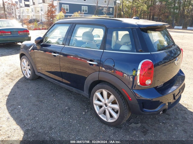 2012 MINI COOPER S COUNTRYMAN WMWZC5C53CWM12267 Photo 2