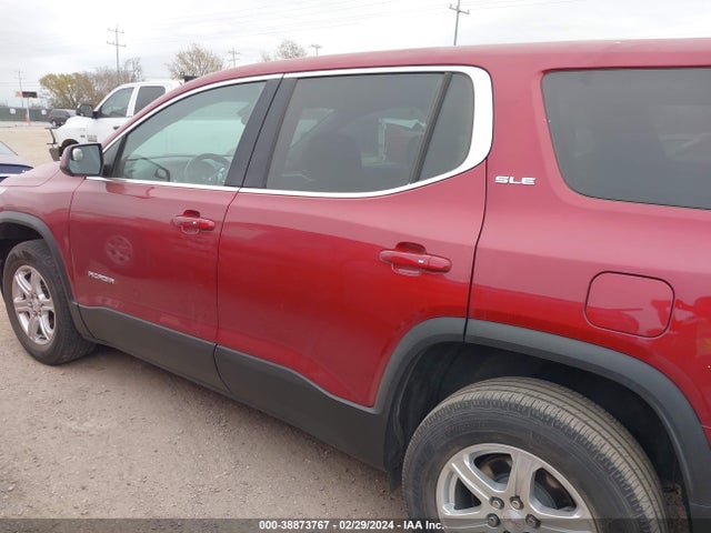 38873767 :رقم المزاد ، 1GKKNKLA2KZ296488 vin ، 2019 Gmc Acadia Sle-1 مزاد بيع