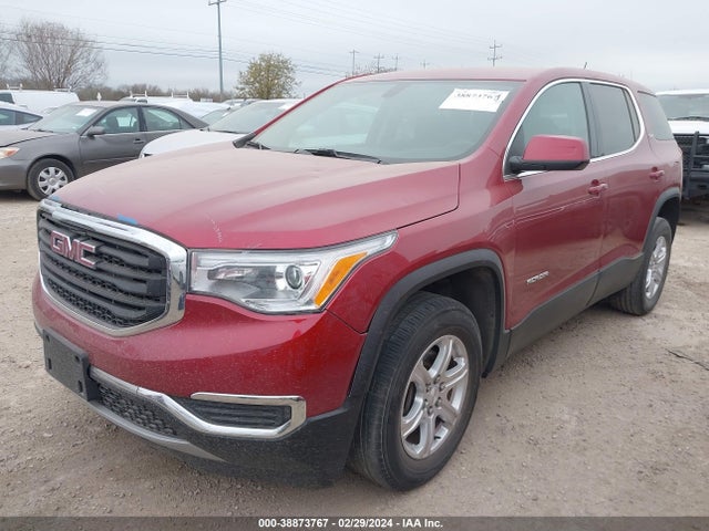 38873767 :رقم المزاد ، 1GKKNKLA2KZ296488 vin ، 2019 Gmc Acadia Sle-1 مزاد بيع