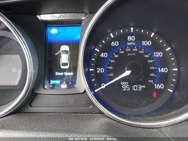 2015 HYUNDAI SONATA HYBRID LIMITED VIN: KMHEC4A43FA124154