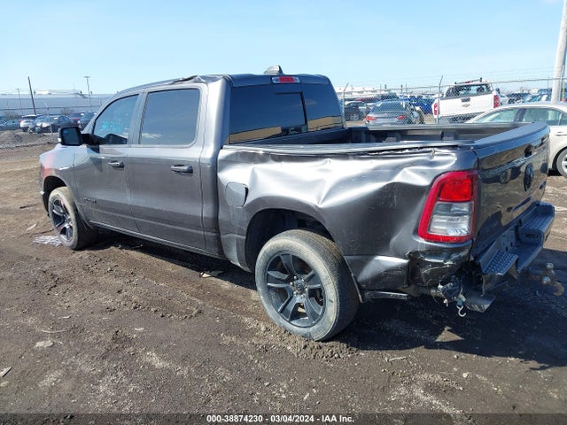 RAM 1500 Big Horn  4x4 5'7 Box 2021 1C6SRFFT8MN736171 Image 3