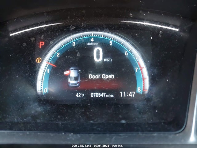 Honda CIVIC EX 2018 2HGFC2F74JH577811 Image 7