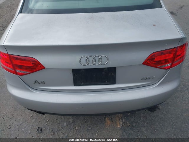 2009 AUDI A4 2.0T PREMIUM VIN: WAUJF78KX9N053707
