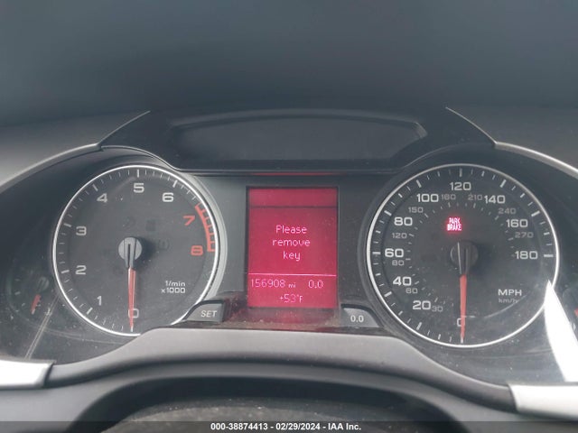 2009 AUDI A4 2.0T PREMIUM VIN: WAUJF78KX9N053707