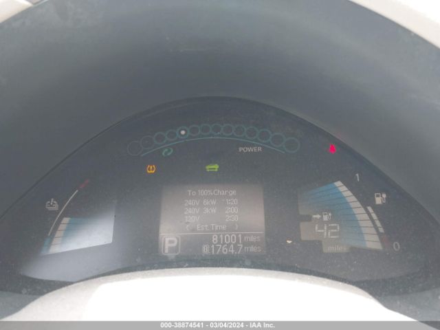 1N4AZ0CP6EC330384 Nissan LEAF SV