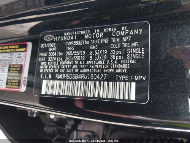 KMUHBDSB4RU180427 Genesis Gv80 2.5t Awd