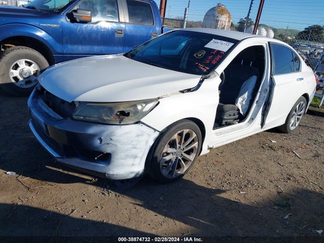 Honda Accord Sport 2014 1HGCR2F59EA263298 Image 2