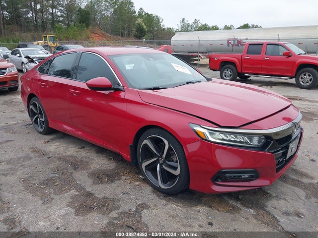 Honda Accord Sport 2018 1HGCV1F39JA182400 головне зображення