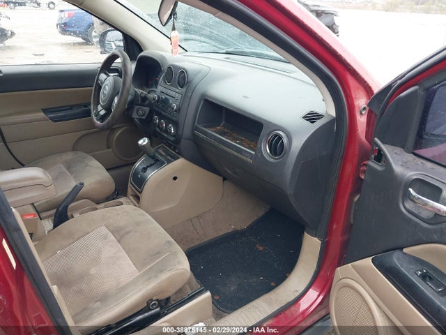 2012 JEEP COMPASS LATITUDE VIN: 1C4NJCEB0CD552318