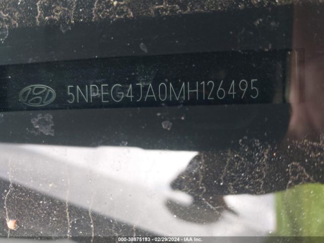 2021 HYUNDAI SONATA 5NPEG4JA0MH126495 Photo 8