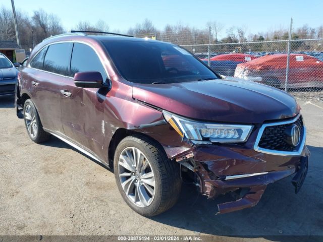 Auction sale of the 2017 Acura Mdx Technology Pkg, vin: 5FRYD4H56HB013748, lot number: 38875194