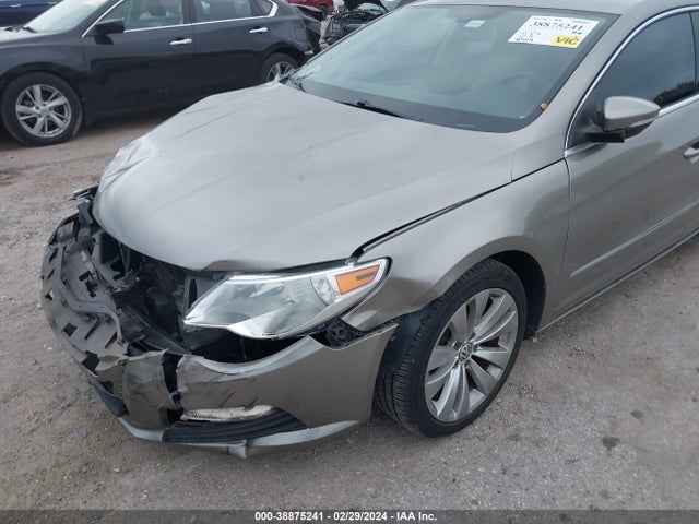 2012 VOLKSWAGEN CC SPORT VIN: WVWMN7ANXCE537536