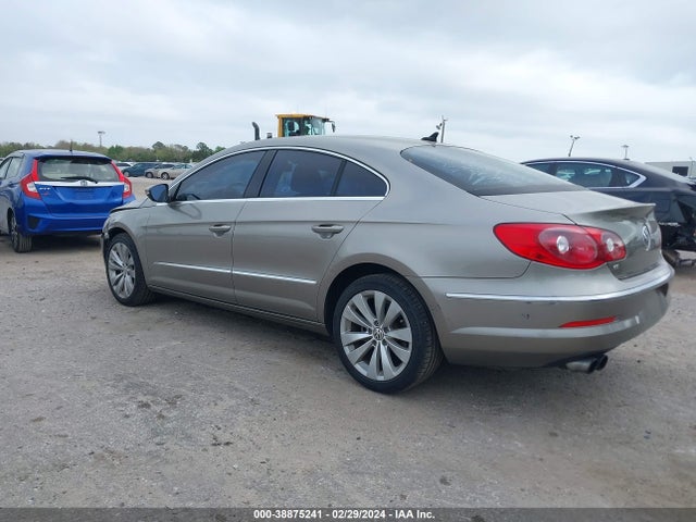 2012 VOLKSWAGEN CC SPORT VIN: WVWMN7ANXCE537536