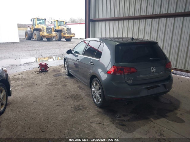 3VW2A7AU2FM022553 Volkswagen Golf Tdi Se 4-door