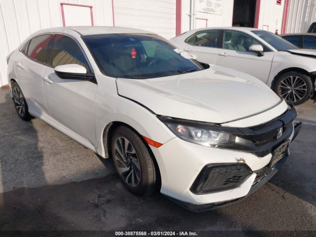 38875568 :رقم المزاد ، SHHFK7H32KU401127 vin ، 2019 Honda Civic Lx مزاد بيع