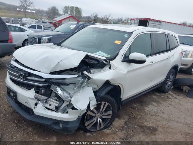 Honda Pilot Ex-l 2016 5FNYF6H82GB076667 Image 2