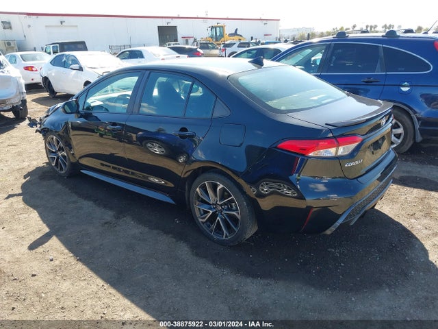 Toyota COROLLA SE 2020 5YFS4RCE3LP048286 Image 3